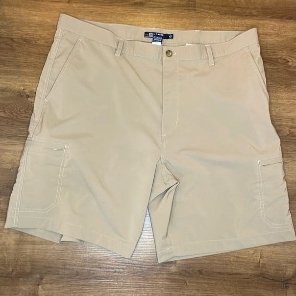 Chaps Golf 78 Men’s 40 Tan Stretch Shorts - Picture 1 of 8